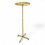 Golden 27 Inch Circular Clothes Rail