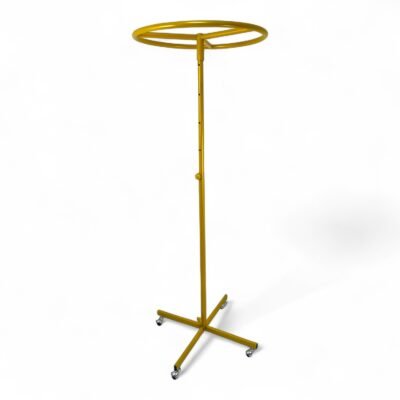 Golden 27 Inch Circular Clothes Rail