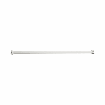White Centre Bar for Clothes Rails