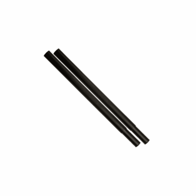 Black height extensions for heavy-duty clothes rail in multiple sizes from 6” to 36”