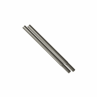 Silver height extensions for heavy-duty clothes rail in multiple sizes from 6” to 36”