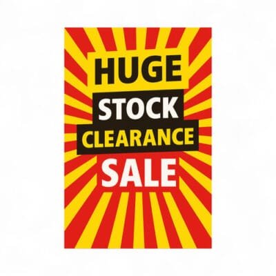 Huge Stock CLearance Sale