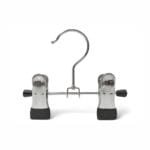 Metal Adjustable Non-Slip Double Clip Hangers - 12cm