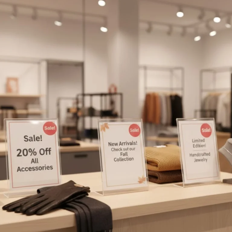 Acrylic Poster Display