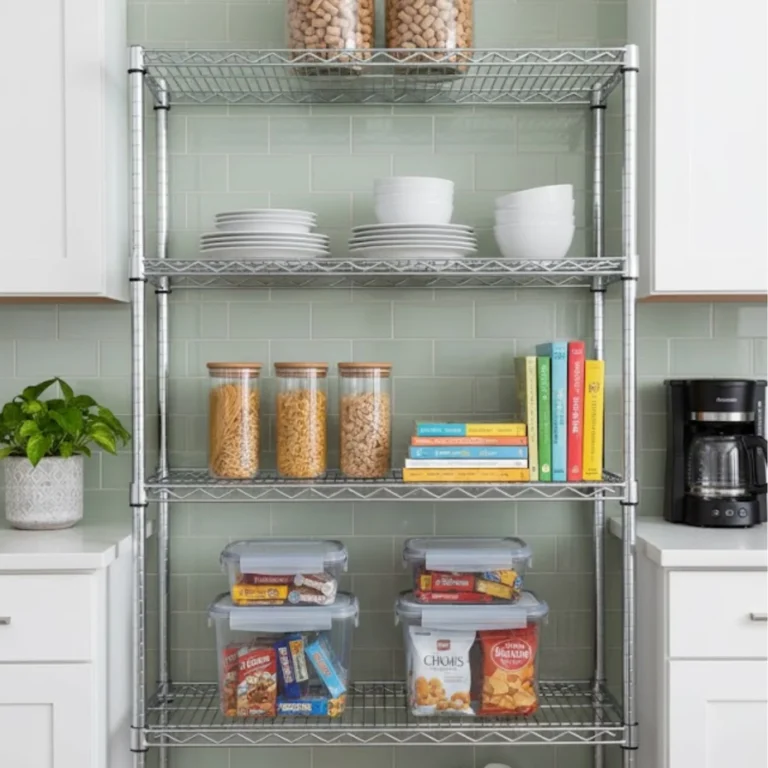 Chrome Wire Shelving