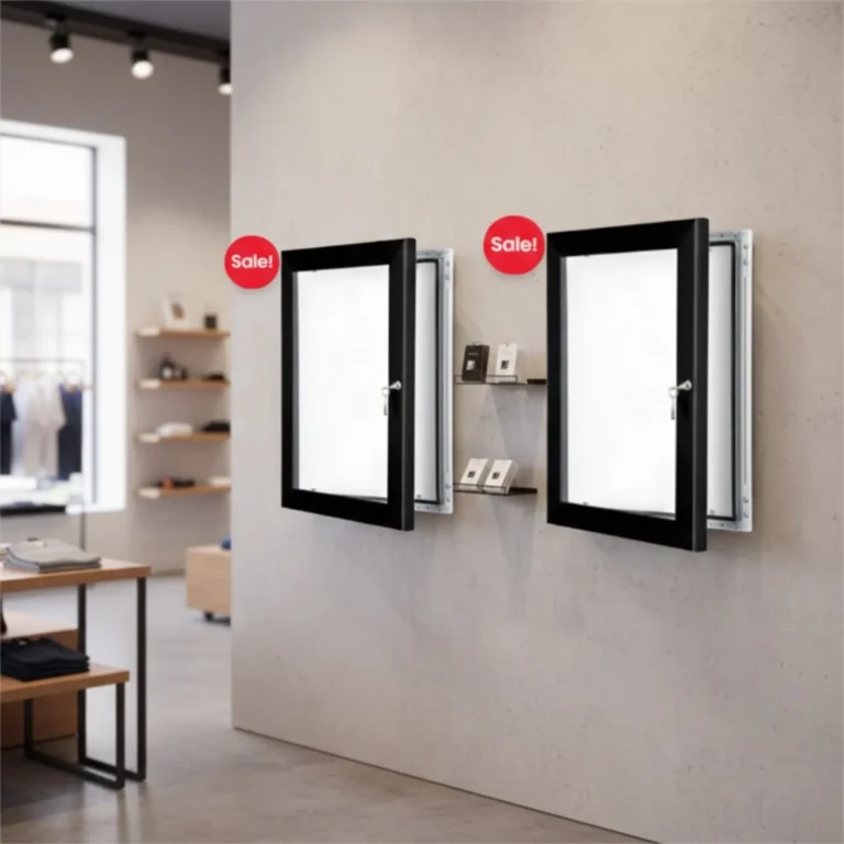 Lockable Snap Frames & Poster Cases