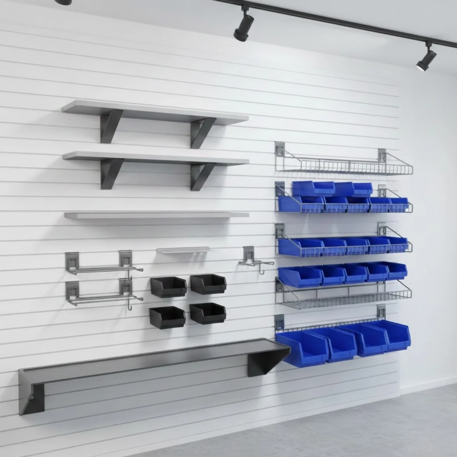 Slatwall Shelves Panels And Accessories