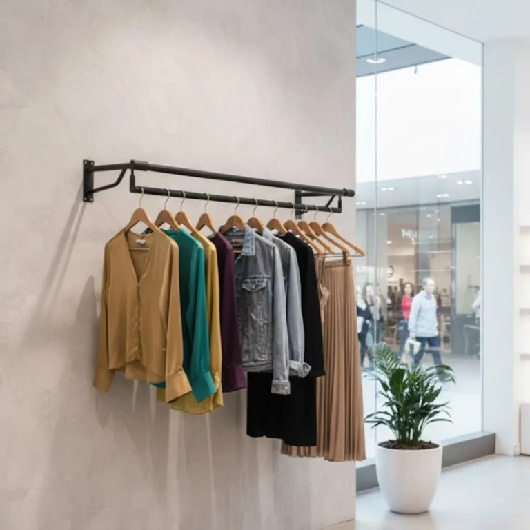 Wall Mounted Cloth Rails