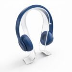 Acrylic Headphone Stand Holder Clear Anti-Slip Desk Headset Display-1
