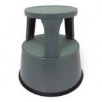 Grey Metal Supa Step Stool