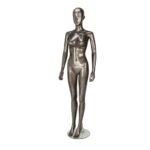 GAF352 Gloss Pewter Female Mannequin