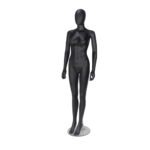 GEF321 Matt Black Female Mannequin