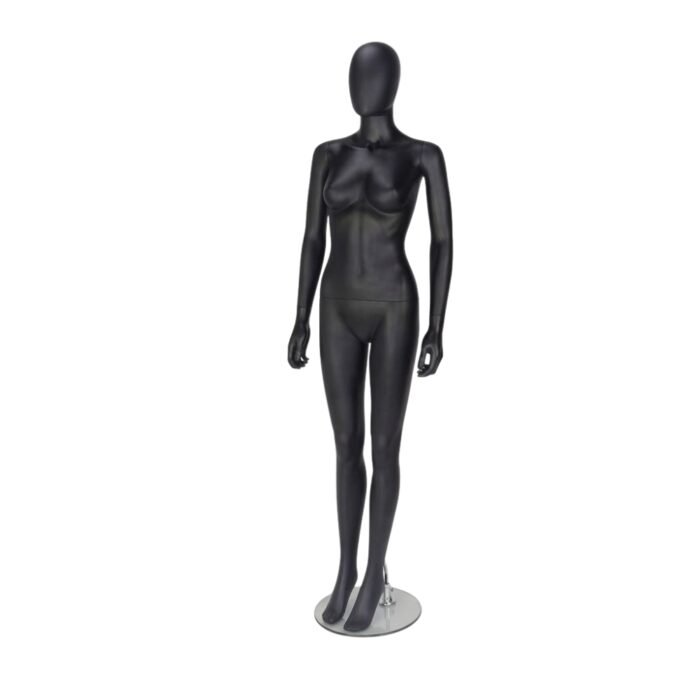 GEF321 Matt Black Female Mannequin