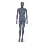 GEF341 Matt Grey Female Mannequin
