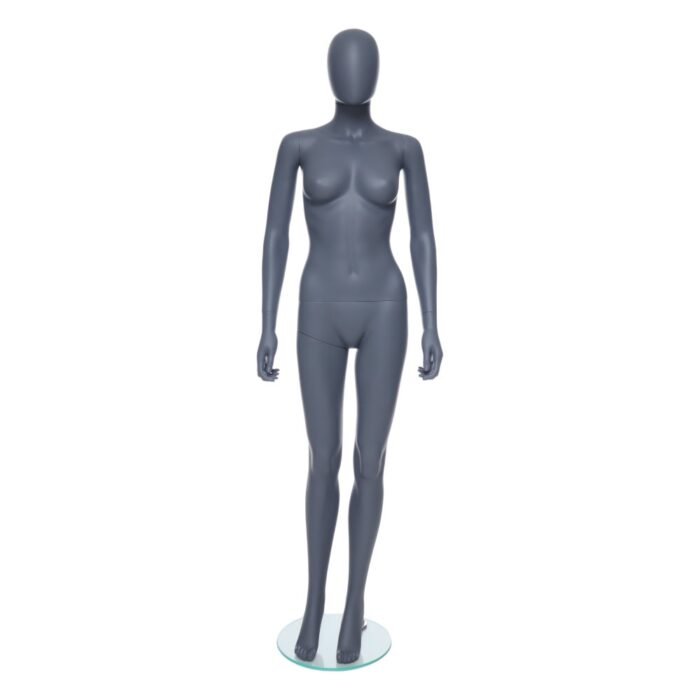 GEF341 Matt Grey Female Mannequin