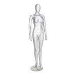 GEF351 Gloss Silver Female Mannequin