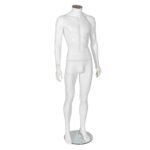 Matt White Male Headless Mannequin