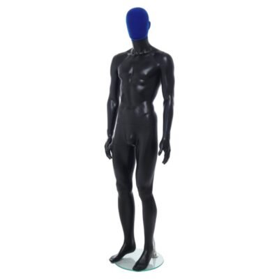 R358BP Black Male Mannequin