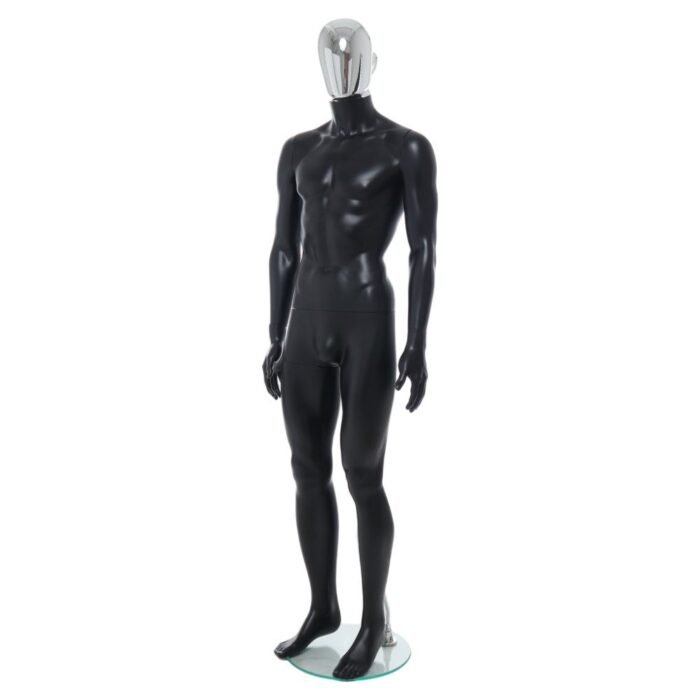 R358CH Black Male Mannequin