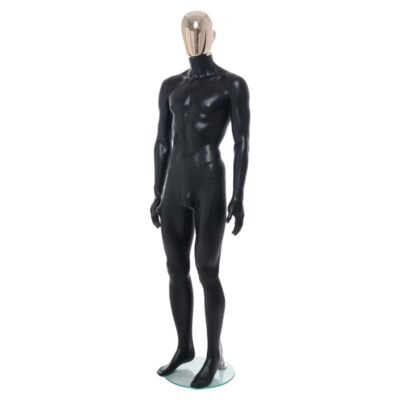 R358RG Black Male Mannequin