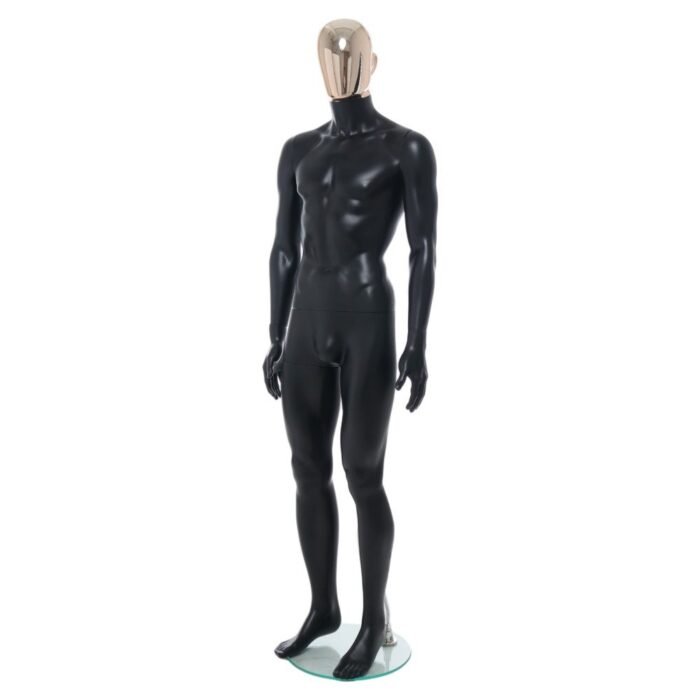 R358RG Black Male Mannequin