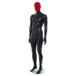 R358RP Black Male Mannequin