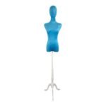 Premium Blue Velvet Female Torso