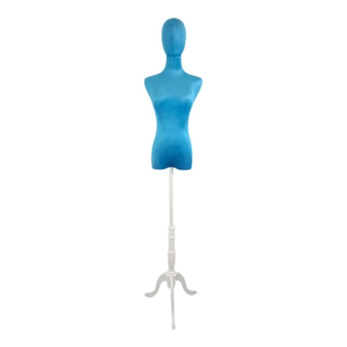 Premium Blue Velvet Female Torso
