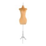Luxury Orange Velvet Female Torso
