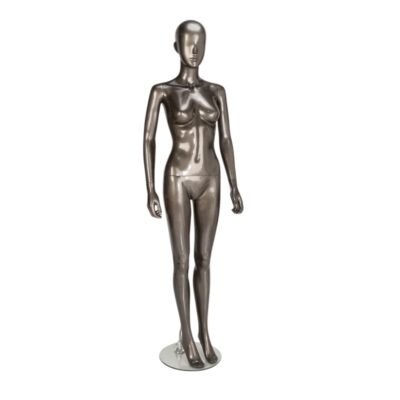 GAF352 Gloss Pewter Female Mannequin