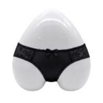 Shiny White Lingerie Hip Display Form