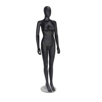 GEF321 Matt Black Female Mannequin