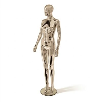 R315 Chrome Female Mannequin