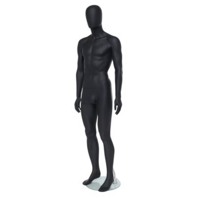Matt Black Male Mannequin
