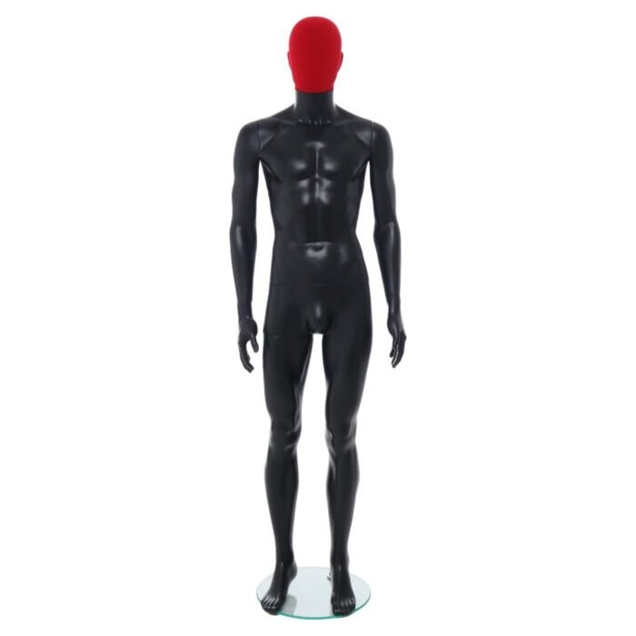 R358RP Black Male Mannequin