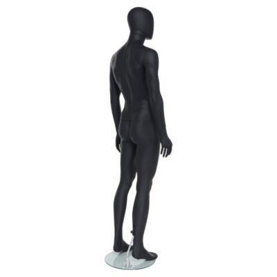 Matt Black Male Mannequin