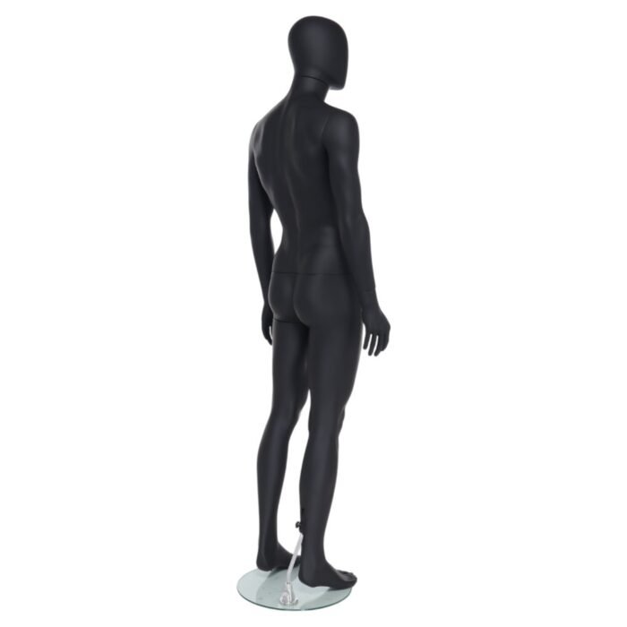 Matt Black Male Mannequin