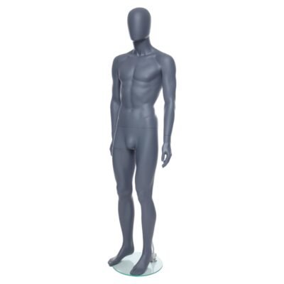 Matt Grey Male Mannequin