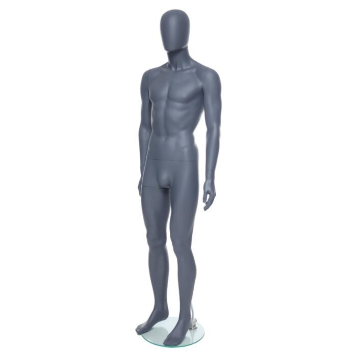 Matt Grey Male Mannequin