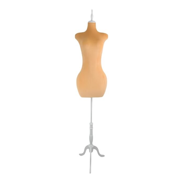 Luxury Orange Velvet Female Torso
