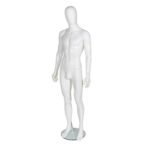 Male Full Body Mannequin Matt White