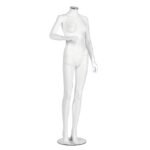 Matt White Female Mannequin No Head