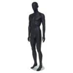 Matt Black Male Mannequin