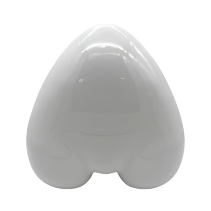 Shiny White Lingerie Hip Display Form