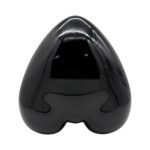 Shiny Black Lingerie Hip Display Form