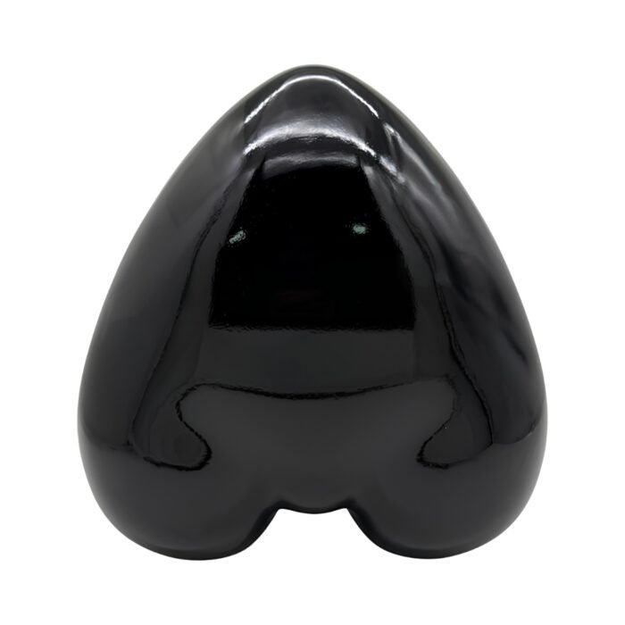 Shiny Black Lingerie Hip Display Form