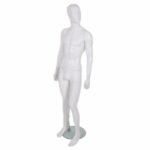 Male Full Body Mannequin Matt White