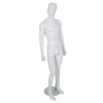 Male Full Body Mannequin Matt White