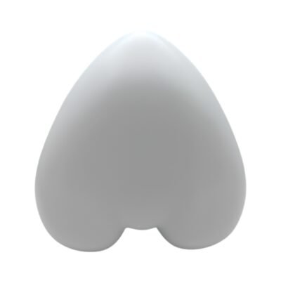 Matt White Lingerie Hip Display Form