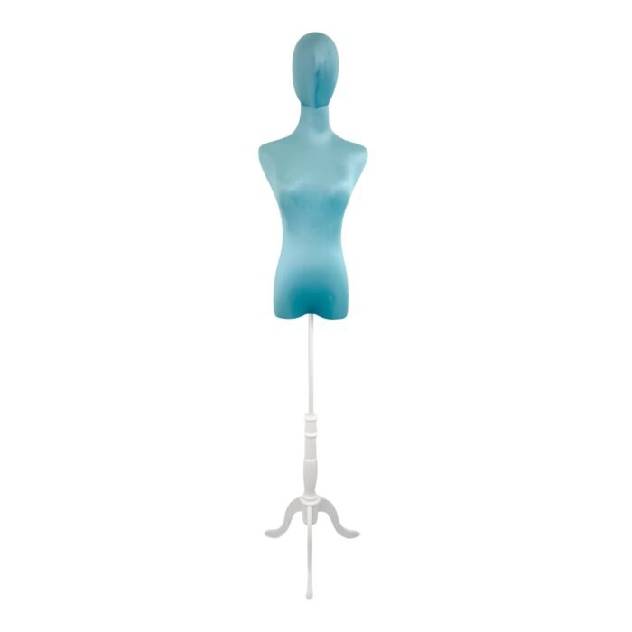 Premium Green Velvet Female Torso
